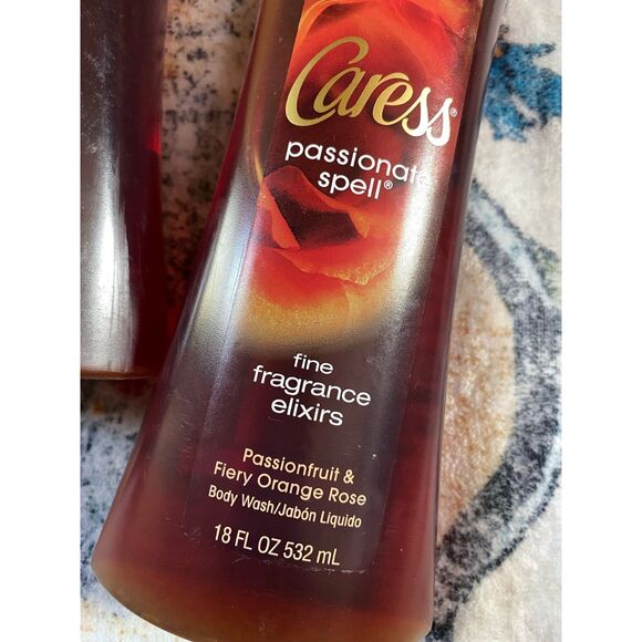 HTF Caress Body Wash bundle lot 3 Passionate Spell NEW 18oz - Picture 2 of 7